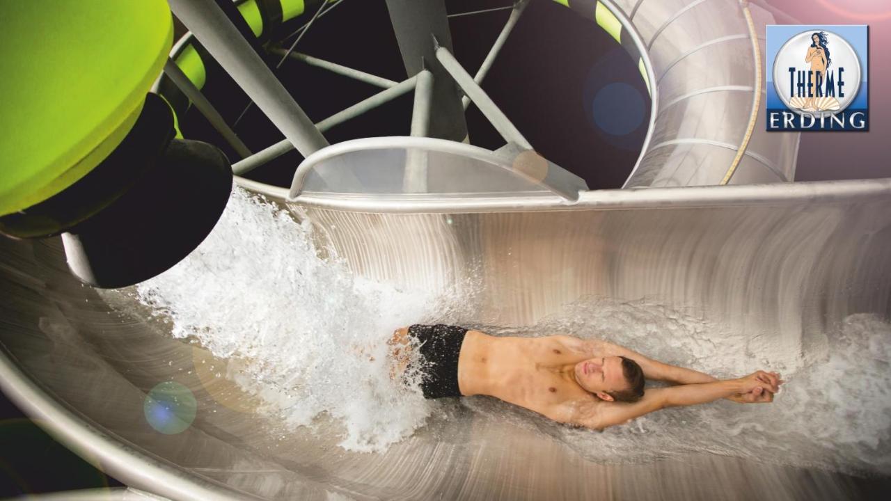 Familienhotel Nahe Der Therme Erding Exteriör bild